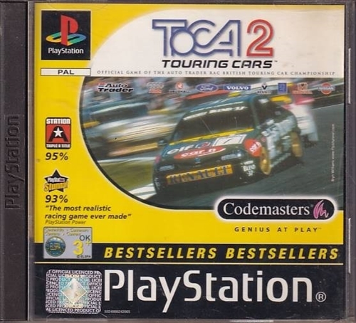 Toca 2 Touring Cars - PS1 (B Grade) (Used) (eng)